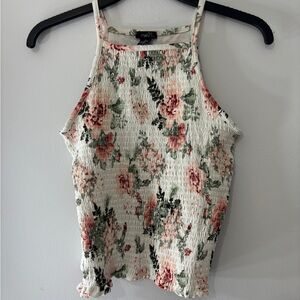 Floral tank top
